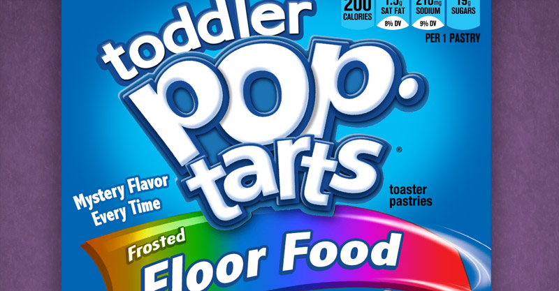 play doh pop tart